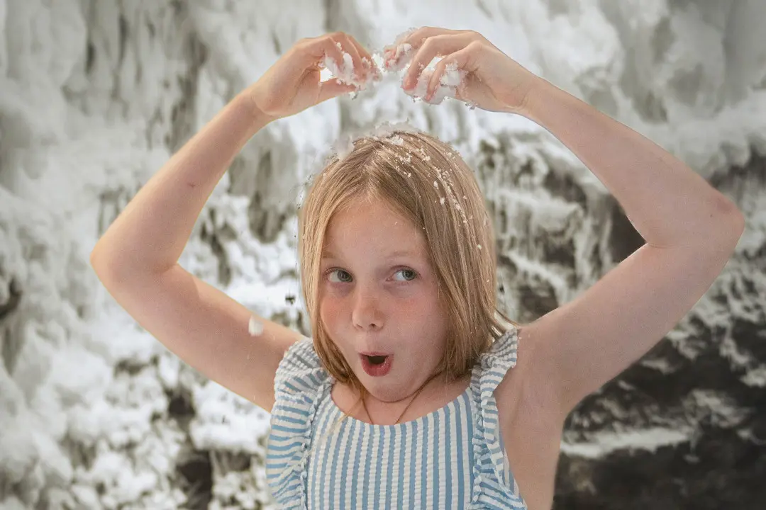 snow room at Kläppen