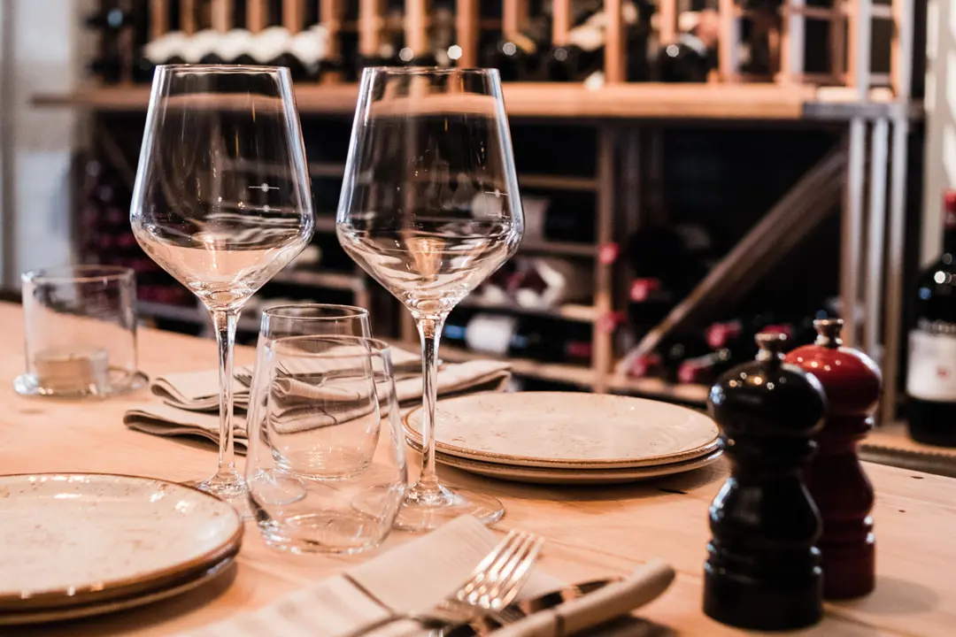 Dukat middagsbord på restaurang Brasseriet