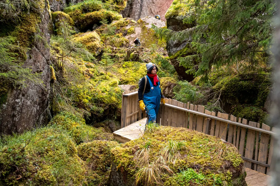 Trolle är på besök i sitt tidigare hem Trollsterhusen