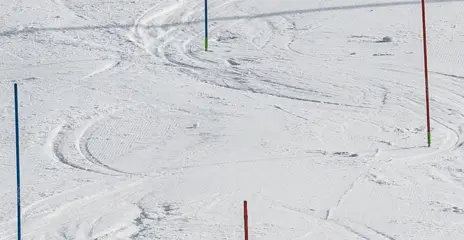 Excited youths gearing up for the start of the Alpine Youth Swedish Championship